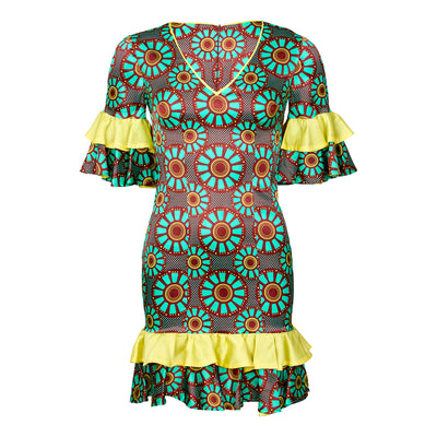 “Cha-Cha Sunshine” Mini Dress